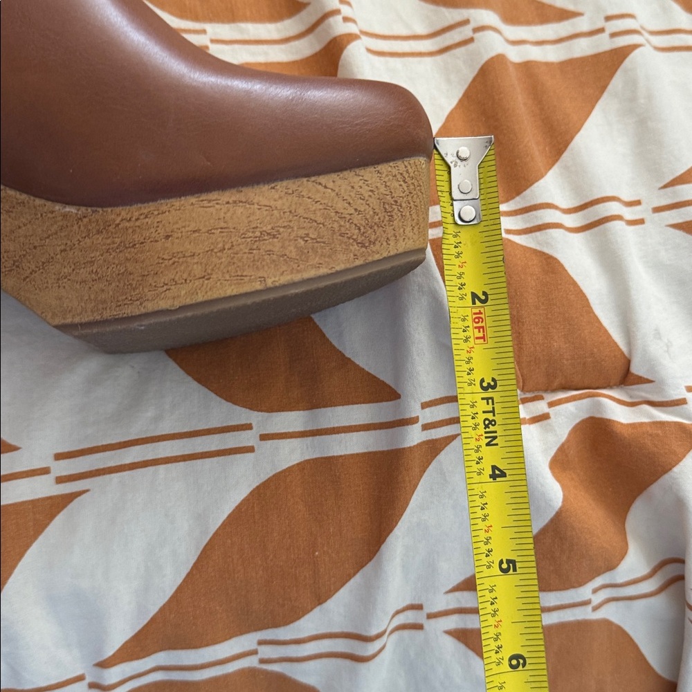 Universal Thread Brown Platform Ankle Clog Boots … - image 11